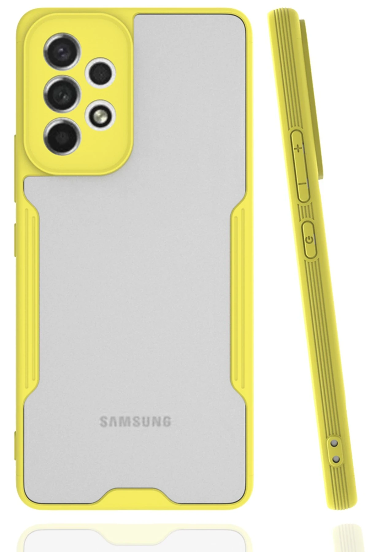 newface-samsung-galaxy-a33-5g-kilif-platin-silikon-sari-default Uray store Samsung Galaxy A33 5G Kılıf Platin Silikon - Sarı - Görsel 1