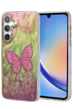 Uray store Samsung Galaxy A34 5G Kılıf Blade Aynalı Desenli Kapak - Desen 5