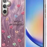 Uray store Samsung Galaxy A34 5G Kılıf Blade Aynalı Desenli Kapak - Desen 8