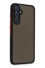 Uray store Samsung Galaxy A34 5G Kılıf Montreal Silikon Kapak - Siyah - Görsel 2