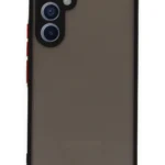 Uray store Samsung Galaxy A34 5G Kılıf Montreal Silikon Kapak - Siyah