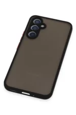 Uray store Samsung Galaxy A34 5G Kılıf Montreal Silikon Kapak - Siyah - Görsel 4