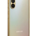 Uray store Samsung Galaxy A34 5G Kılıf Razer Lensli Silikon - Gold
