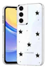Uray store Samsung Galaxy A35 5G Fiyonk Desenli Kapak - Desen 4