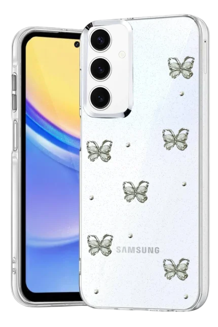Uray store Samsung Galaxy A35 5G Fiyonk Desenli Kapak - Desen 9