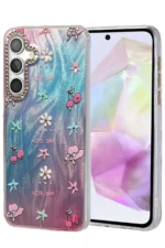 Uray store Samsung Galaxy A35 5G Kılıf Blade Aynalı Desenli Kapak - Desen 4
