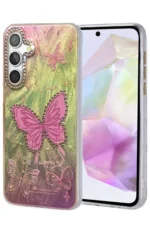 Uray store Samsung Galaxy A35 5G Kılıf Blade Aynalı Desenli Kapak - Desen 5