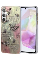 Uray store Samsung Galaxy A35 5G Kılıf Blade Aynalı Desenli Kapak - Desen 6