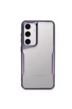 Uray store Samsung Galaxy A35 5G Kılıf Boyi Silikon Kapak - Derin Mor