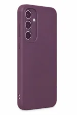 Uray store Samsung Galaxy A35 5G Kılıf First Silikon - Mürdüm