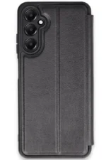 Uray store Samsung Galaxy A35 5G Kılıf Flip Cover - Siyah