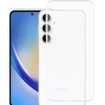 Uray store Samsung Galaxy A35 5G Kılıf Lüx Şeffaf Silikon