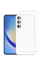 Uray store Samsung Galaxy A35 5G Kılıf Lüx Şeffaf Silikon
