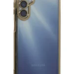 Uray store Samsung Galaxy A35 5G Kılıf Razer Lensli Silikon - Gold