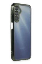 Uray store Samsung Galaxy A35 5G Kılıf Razer Lensli Silikon - Yeşil - Görsel 2
