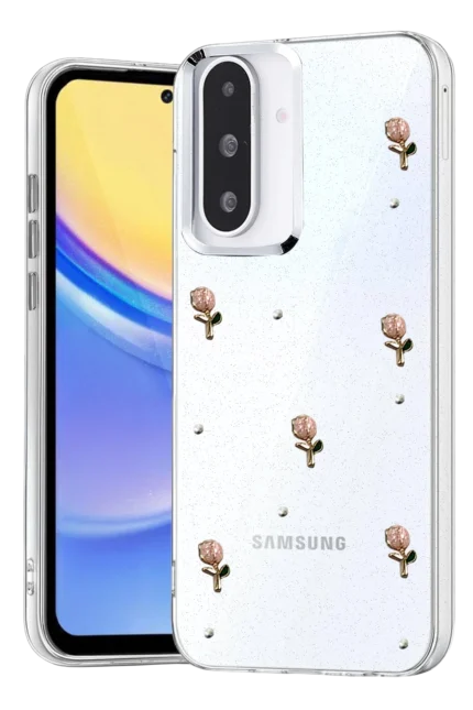 Uray store Samsung Galaxy A36 Fiyonk Desenli Kapak - Desen 6