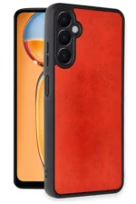 Uray store Samsung Galaxy A36 Kılıf Aras Deri Kapak - Kırmızı