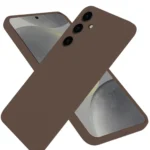 Uray store Samsung Galaxy A36 Kılıf First Silikon - Kahverengi