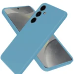 Uray store Samsung Galaxy A36 Kılıf First Silikon - Mavi