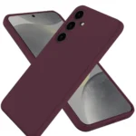 Uray store Samsung Galaxy A36 Kılıf First Silikon - Mürdüm