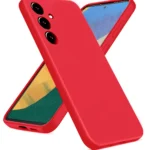 Uray store Samsung Galaxy A36 Kılıf Nano içi Kadife Silikon - Kırmızı