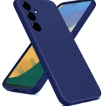 Uray store Samsung Galaxy A36 Kılıf Nano içi Kadife Silikon - Lacivert