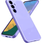Uray store Samsung Galaxy A36 Kılıf Nano içi Kadife Silikon - Lila