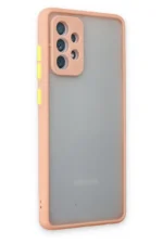 Uray store Samsung Galaxy A52 Kılıf Montreal Silikon Kapak - Pembe - Görsel 3