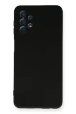 Uray store Samsung Galaxy A52 Kılıf Nano içi Kadife Silikon - Siyah