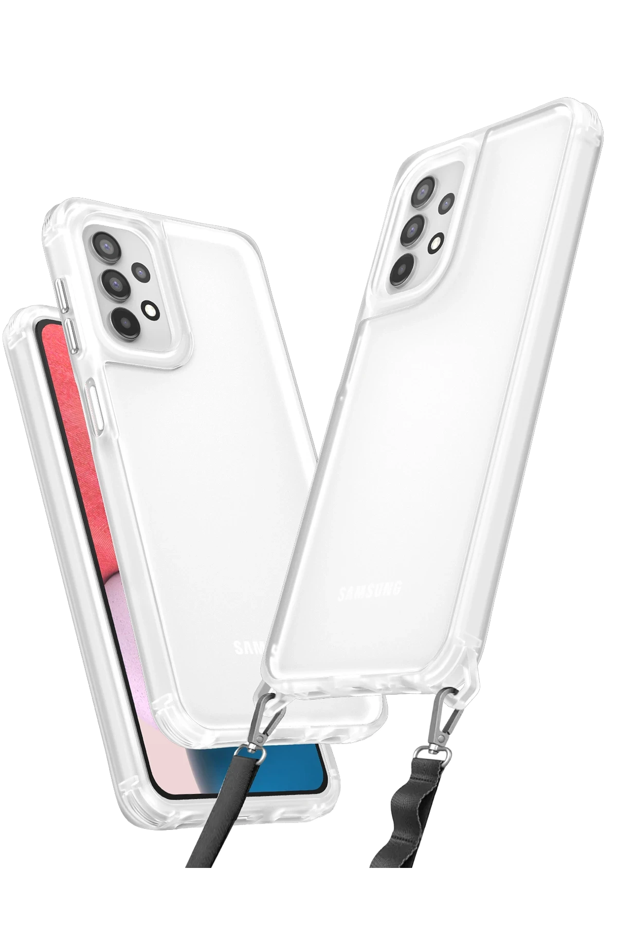 newface-samsung-galaxy-a52-kilif-penta-silikon-kilif-seffaf-default Uray store Samsung Galaxy A52 Kılıf Penta Silikon Kılıf - Şeffaf - Görsel 1