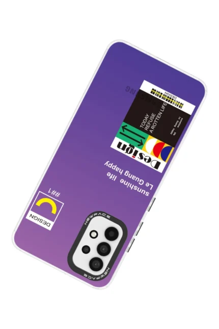 Uray store Samsung Galaxy A53 5G Kılıf Estoril Desenli Kapak - Estoril - 4