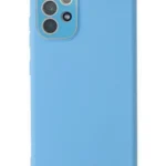 Uray store Samsung Galaxy A53 5G Kılıf Lansman Glass Kapak - Mavi