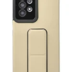 Uray store Samsung Galaxy A53 5G Kılıf Mega Standlı Silikon - Gold