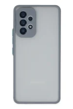 Uray store Samsung Galaxy A53 5G Kılıf Montreal Silikon Kapak - Gri
