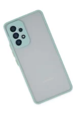 Uray store Samsung Galaxy A53 5G Kılıf Montreal Silikon Kapak - Turkuaz - Görsel 2