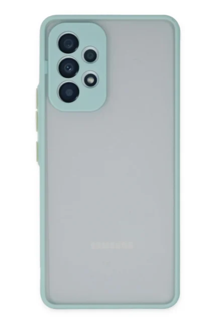 Uray store Samsung Galaxy A53 5G Kılıf Montreal Silikon Kapak - Turkuaz