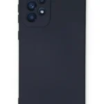 Uray store Samsung Galaxy A53 5G Kılıf Nano içi Kadife Silikon - Lacivert