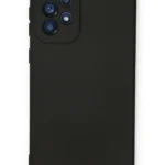 Uray store Samsung Galaxy A53 5G Kılıf Nano içi Kadife Silikon - Siyah