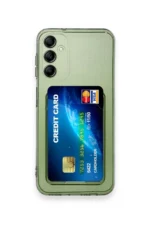 Uray store Samsung Galaxy A54 5G Kılıf Kart Şeffaf Silikon - Şeffaf