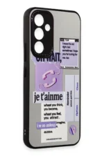 Uray store Samsung Galaxy A54 5G Kılıf Mirror Desenli Kapak - Mirror - 4
