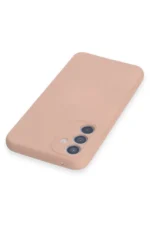 Uray store Samsung Galaxy A54 5G Kılıf Nano içi Kadife Silikon - Pudra - Görsel 3