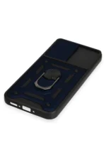 Uray store Samsung Galaxy A54 5G Kılıf Pars Lens Yüzüklü Silikon - Lacivert - Görsel 5