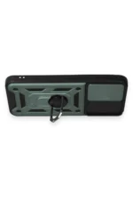 Uray store Samsung Galaxy A54 5G Kılıf Pars Lens Yüzüklü Silikon - Yeşil - Görsel 3
