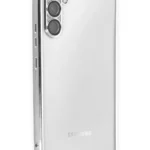 Uray store Samsung Galaxy A54 5G Kılıf Razer Lensli Silikon - Gümüş