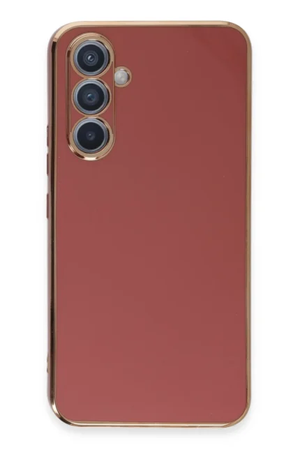 Uray store Samsung Galaxy A54 5G Kılıf Volet Silikon - Kırmızı