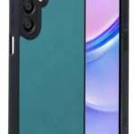 Uray store Samsung Galaxy A55 5G Kılıf Aras Deri Kapak - Açık Yeşil