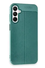 Uray store Samsung Galaxy A55 5G Kılıf Auto Focus Kapak - Koyu Yeşil - Görsel 2