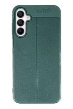 Uray store Samsung Galaxy A55 5G Kılıf Auto Focus Kapak - Koyu Yeşil