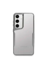 Uray store Samsung Galaxy A55 5G Kılıf Boyi Silikon Kapak - Gümüş