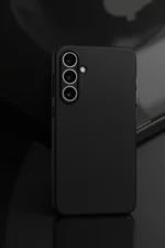 Uray store Samsung Galaxy A55 5G Kılıf First Silikon - Siyah - Görsel 2